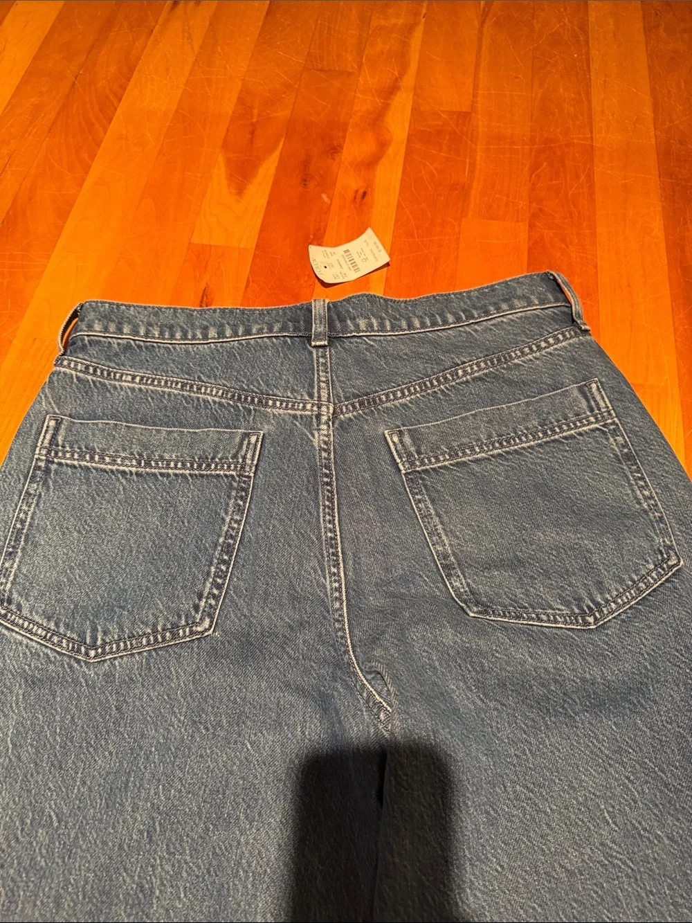 NWT J.Crew Factory High Rise Wide-Leg Jeans in All Day Stretch - Size 28